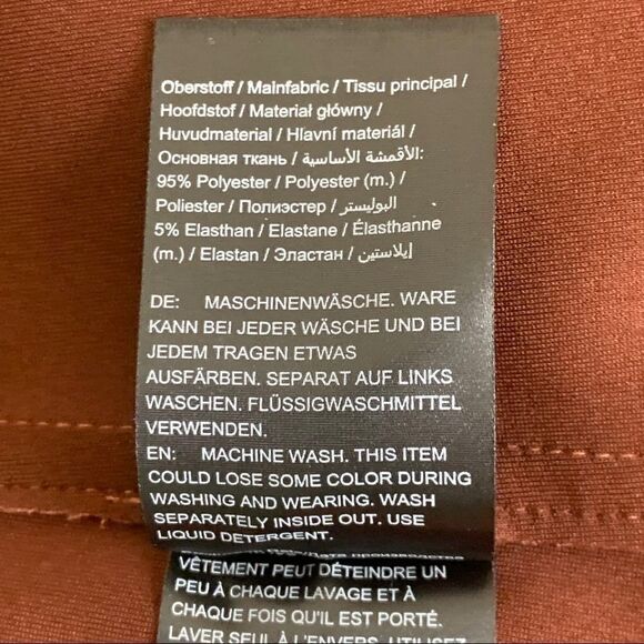 Ulla Popken Faux Suede Seam Detail Stretch Skirt, Gold Brown 20/22 - Picture 14 of 15